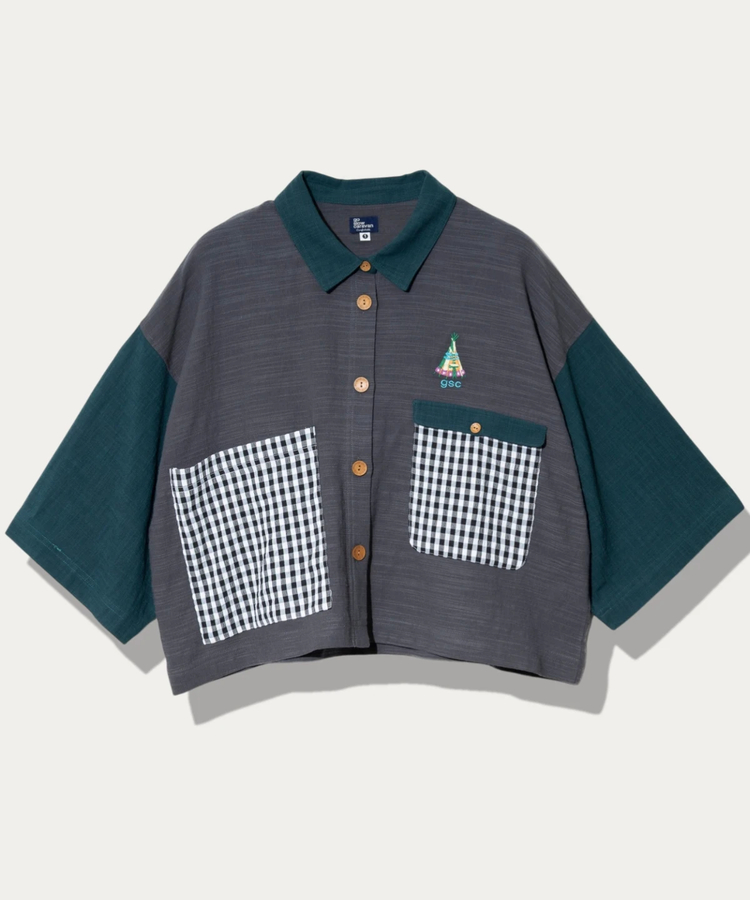 go slow caravan(ゴースローキャラバン) |C/R ミドルスリーブシャツ (WOMENS)