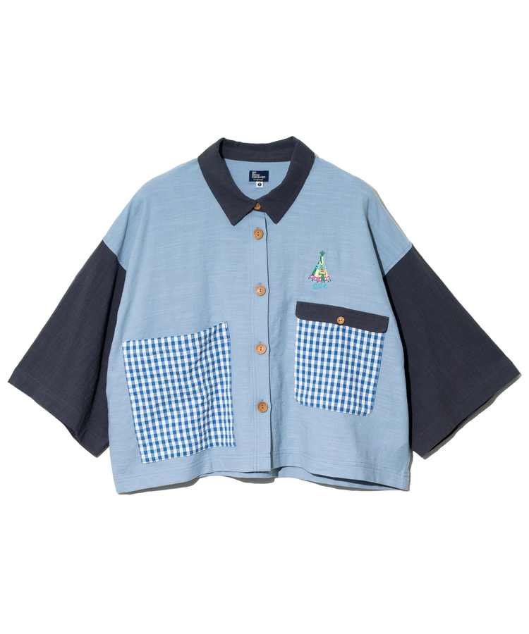 go slow caravan(ゴースローキャラバン) |C/R ミドルスリーブシャツ (WOMENS)