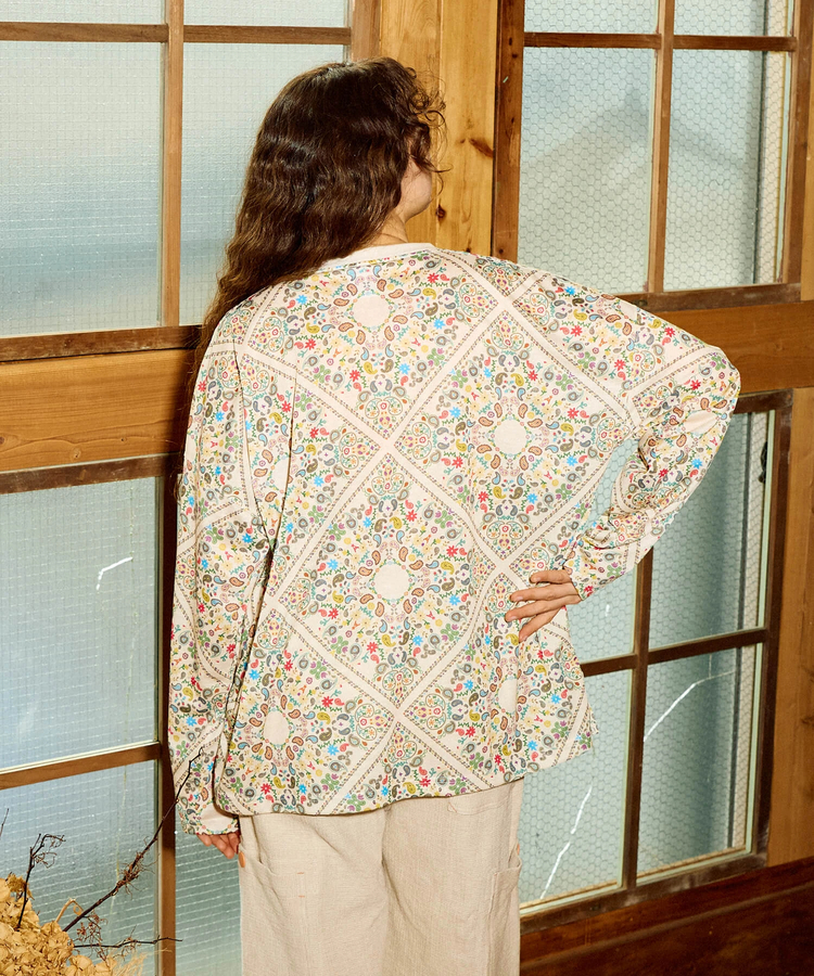 go slow caravan(ゴースローキャラバン) |ガラガラロングスリーブTEE (WOMENS)