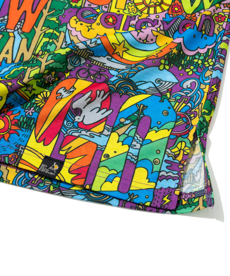 go slow caravan(ゴースローキャラバン) |ガラガラロングスリーブTEE (WOMENS)