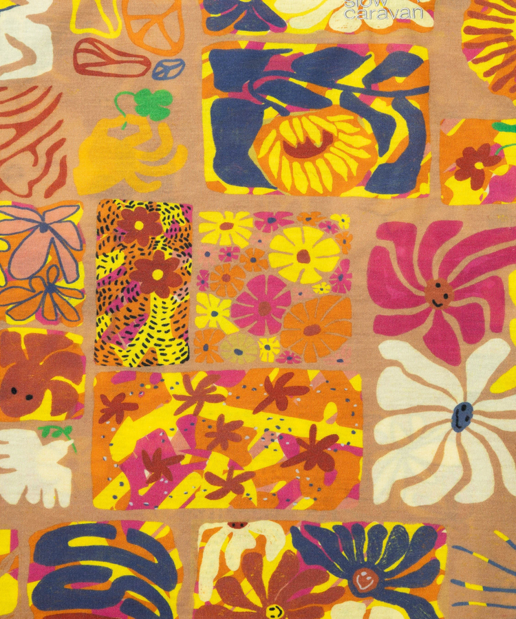 go slow caravan(ゴースローキャラバン) |ガラガラロングスリーブTEE (WOMENS)