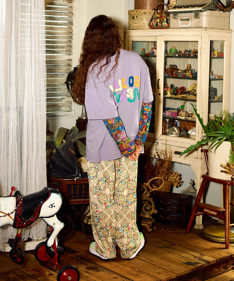 go slow caravan(ゴースローキャラバン) |ガラガライージーワイドパンツ (WOMENS)