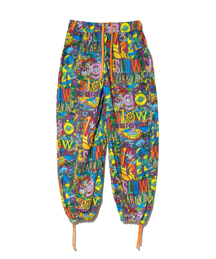 go slow caravan(ゴースローキャラバン) |ガラガライージーワイドパンツ (WOMENS)
