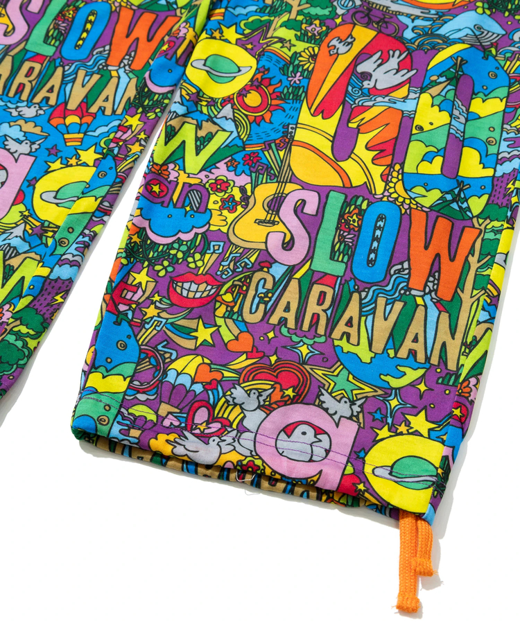 go slow caravan(ゴースローキャラバン) |ガラガライージーワイドパンツ (WOMENS)