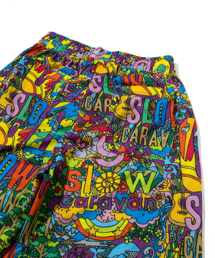 go slow caravan(ゴースローキャラバン) |ガラガライージーワイドパンツ (WOMENS)