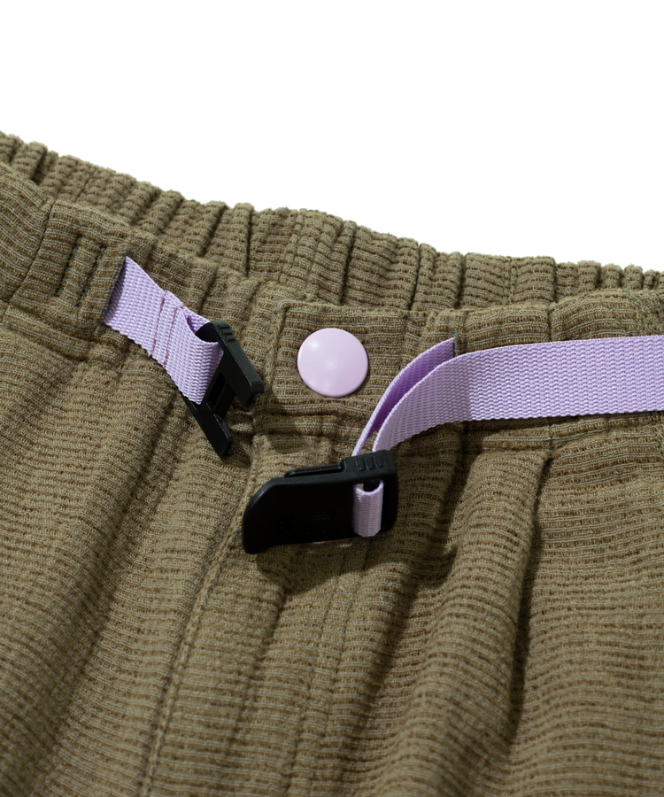 go slow caravan(ゴースローキャラバン) |C/L/R カラーステッチサイドポケットパンツ (WOMENS)