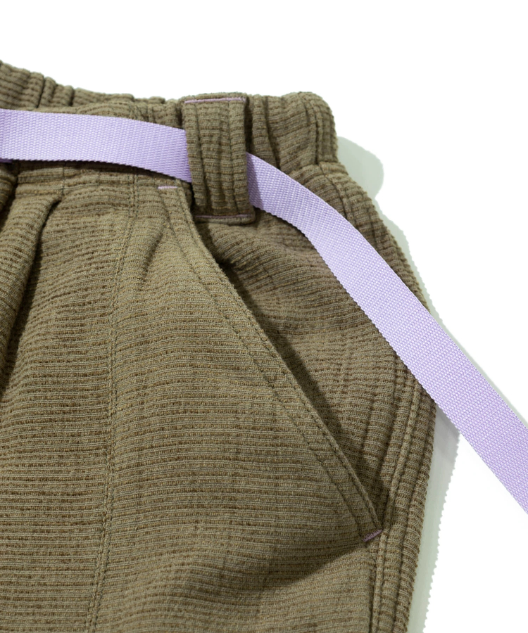 go slow caravan(ゴースローキャラバン) |C/L/R カラーステッチサイドポケットパンツ (WOMENS)