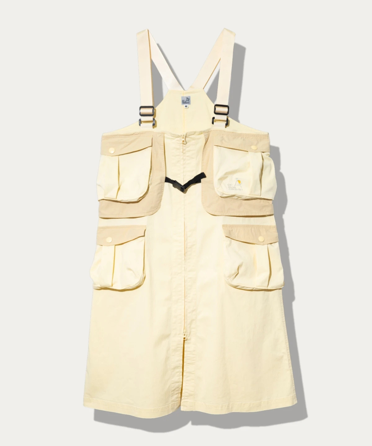 go slow caravan(ゴースローキャラバン) |C/N ベストレイヤードワンピース (WOMENS)