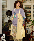 go slow caravan(ゴースローキャラバン) |C/N ベストレイヤードワンピース (WOMENS)