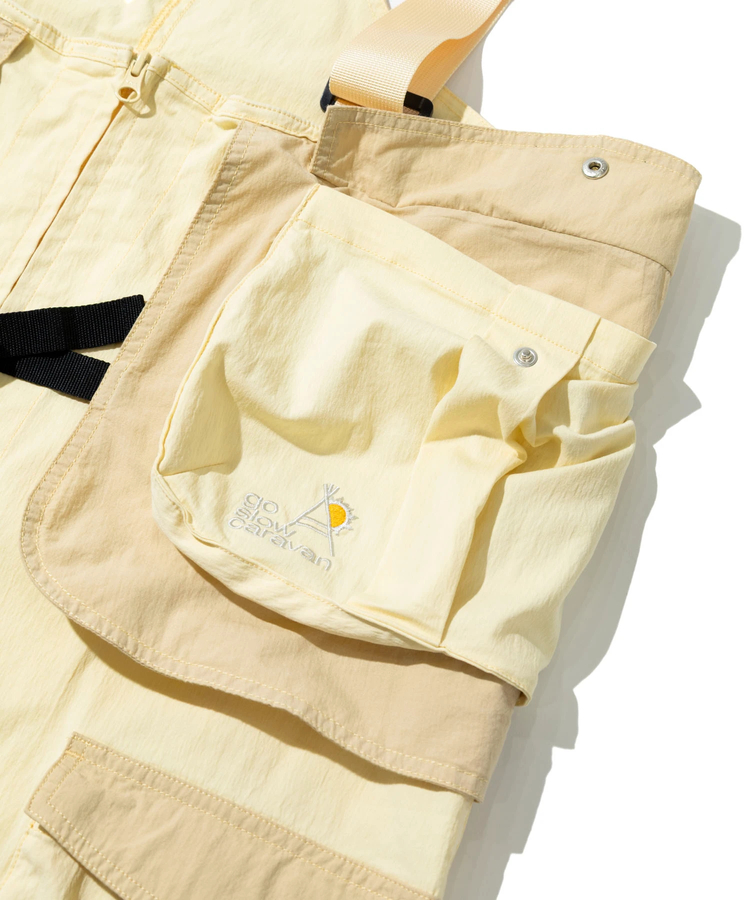 go slow caravan(ゴースローキャラバン) |C/N ベストレイヤードワンピース (WOMENS)