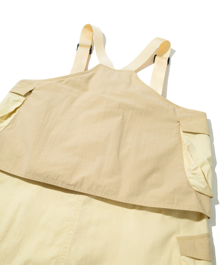 go slow caravan(ゴースローキャラバン) |C/N ベストレイヤードワンピース (WOMENS)