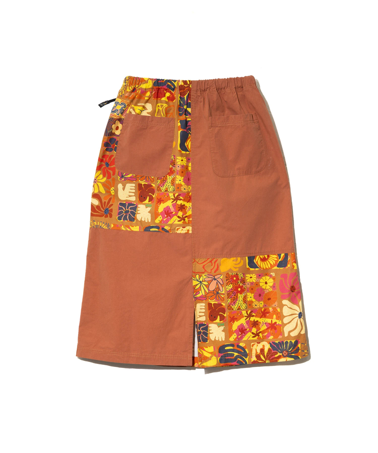 go slow caravan(ゴースローキャラバン) |タイプライタープリント切替スカート (WOMENS)