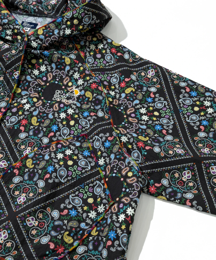 go slow caravan(ゴースローキャラバン) |N/Cペイズリーパーカージャケット (WOMENS)