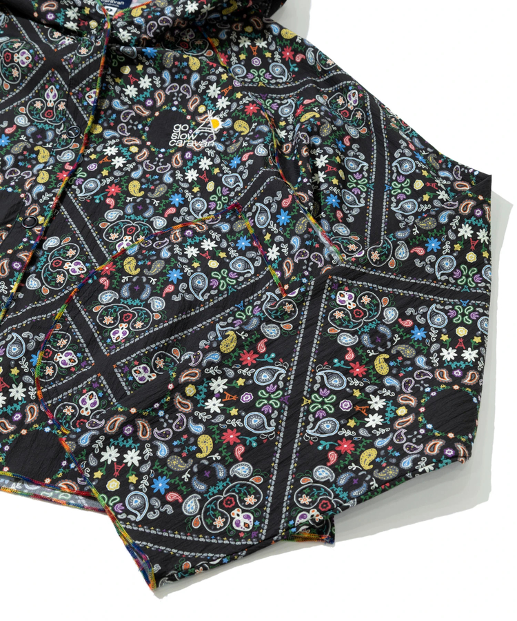 go slow caravan(ゴースローキャラバン) |N/Cペイズリーパーカージャケット (WOMENS)