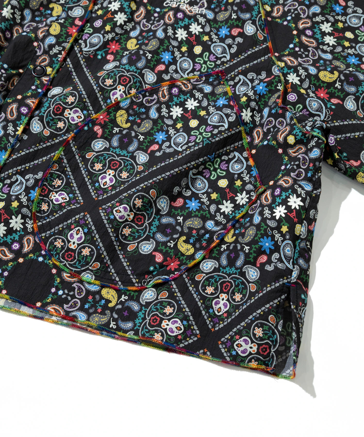 go slow caravan(ゴースローキャラバン) |N/Cペイズリーパーカージャケット (WOMENS)