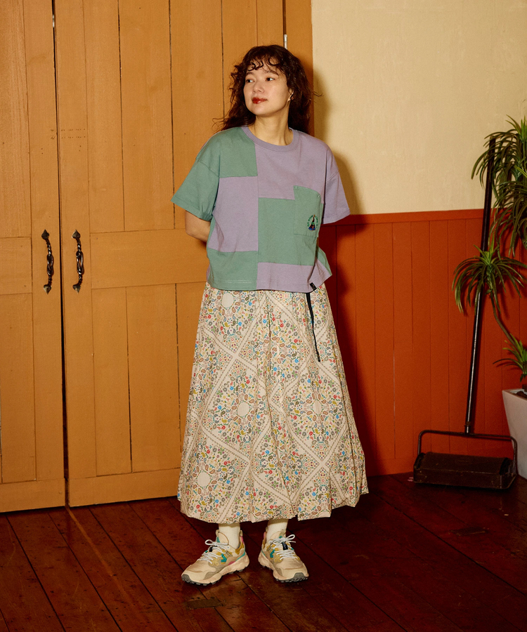 go slow caravan(ゴースローキャラバン) |N/C ペイズリーバルーンスカート (WOMENS)