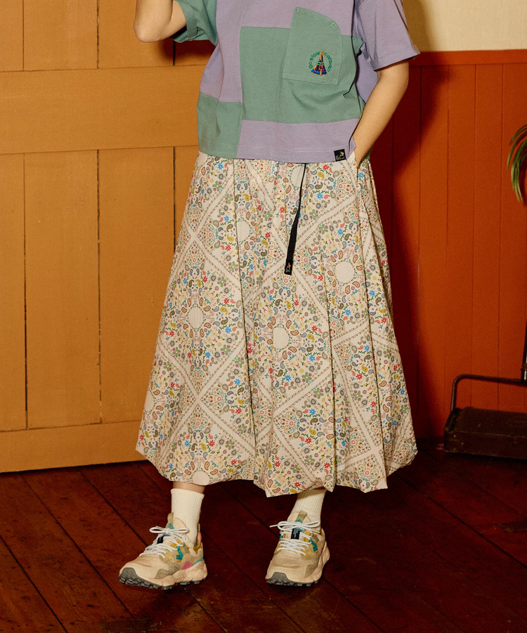 go slow caravan(ゴースローキャラバン) |N/C ペイズリーバルーンスカート (WOMENS)