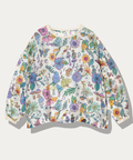 go slow caravan(ゴースローキャラバン) |虫よけハッピーフラワーシースループルオーバー (WOMENS)