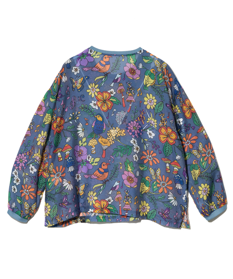 go slow caravan(ゴースローキャラバン) |虫よけハッピーフラワーシースループルオーバー (WOMENS)