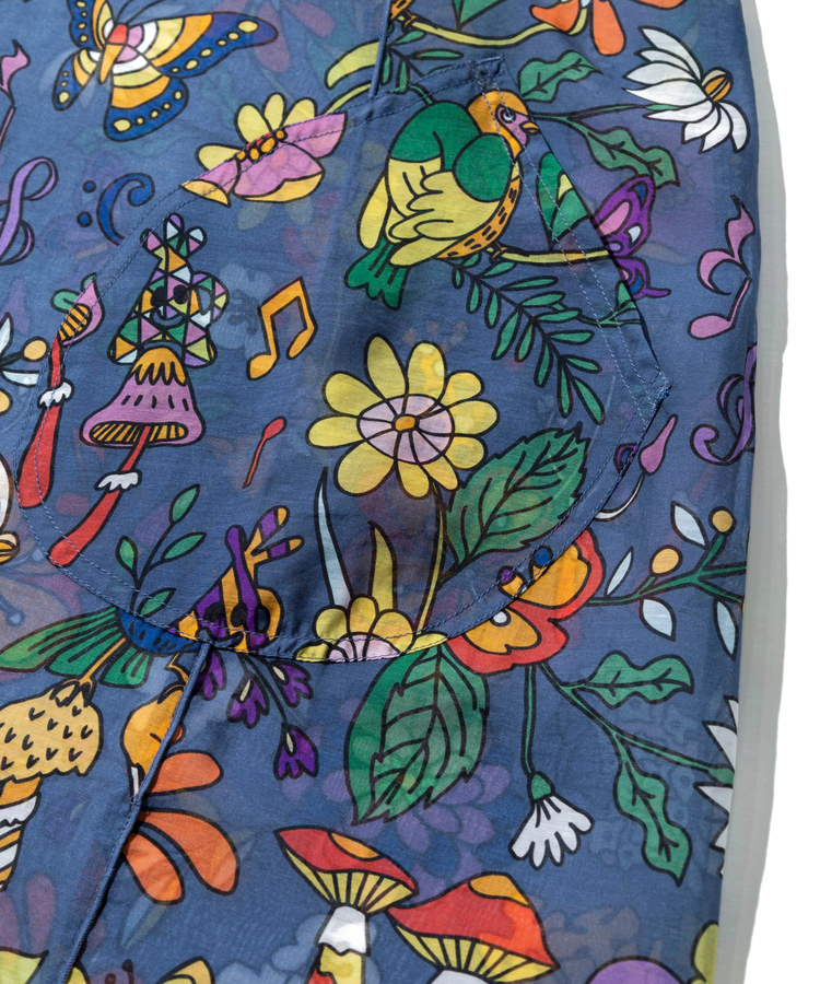 go slow caravan(ゴースローキャラバン) |虫よけハッピーフラワーシースルーキャミワンピース (WOMENS)