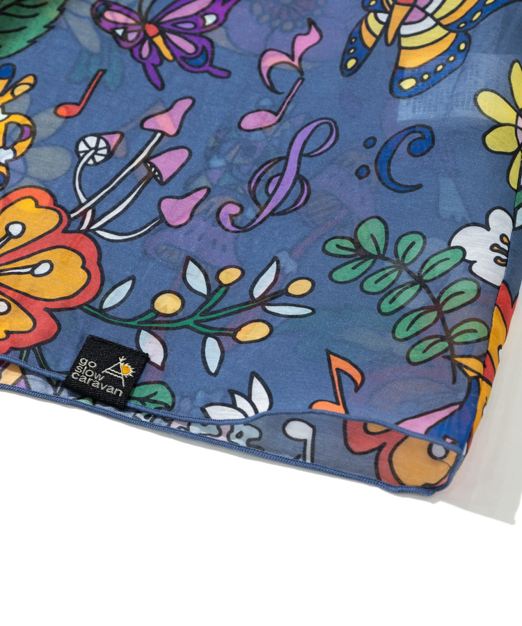 go slow caravan(ゴースローキャラバン) |虫よけハッピーフラワーシースルーキャミワンピース (WOMENS)