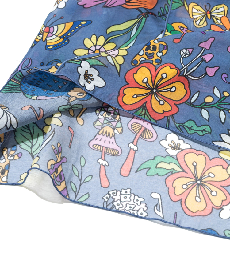 go slow caravan(ゴースローキャラバン) |虫よけハッピーフラワーシースルーキャミワンピース (WOMENS)