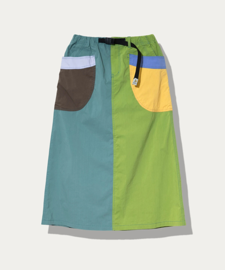 go slow caravan(ゴースローキャラバン) |N/Cストレッチクレイジー脇ポケスカート (WOMENS)