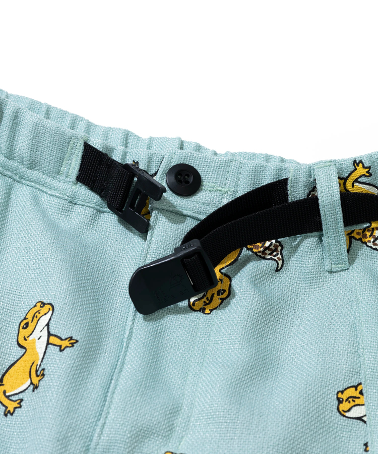 go slow caravan(ゴースローキャラバン) |ブッチャー総柄プリントスカート (WOMENS)