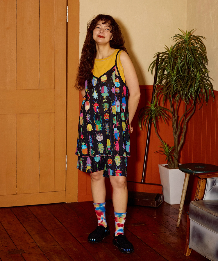 go slow caravan(ゴースローキャラバン) |ガラガラキャミソール (WOMENS)