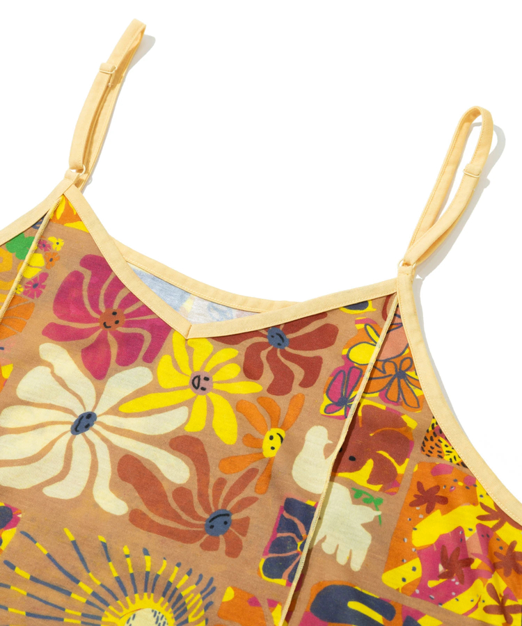 go slow caravan(ゴースローキャラバン) |ガラガラキャミソール (WOMENS)