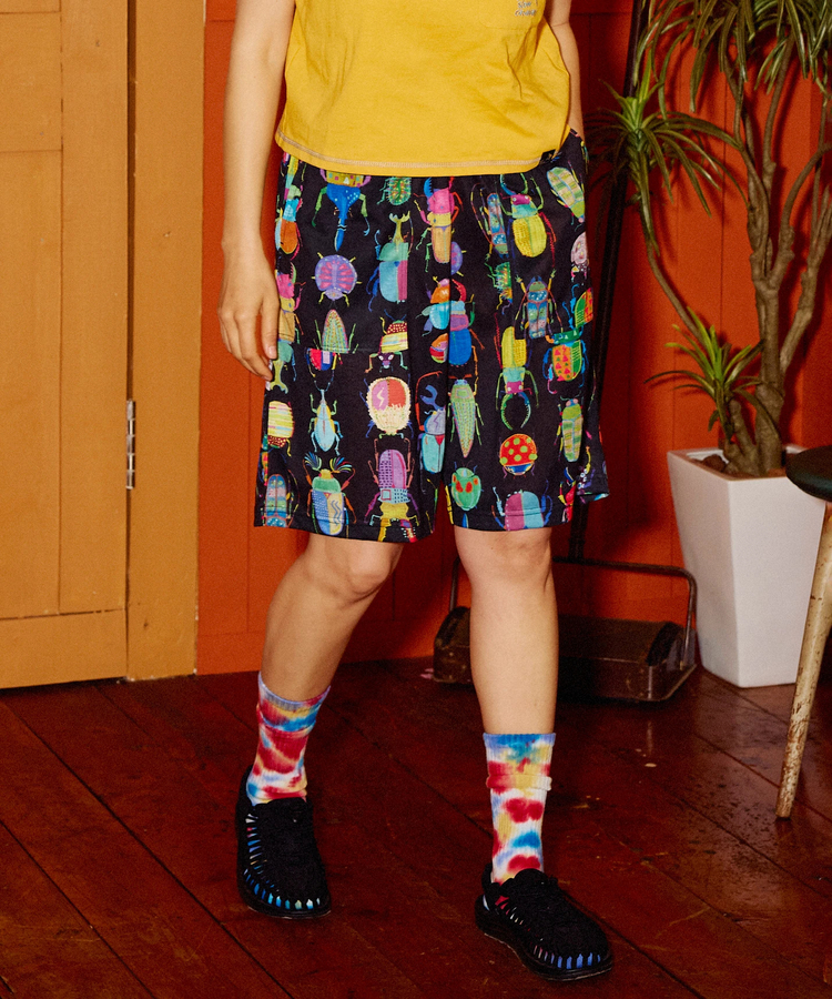 go slow caravan(ゴースローキャラバン) |ガラガライージーハーフパンツ (WOMENS)