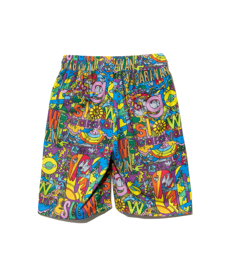 go slow caravan(ゴースローキャラバン) |ガラガライージーハーフパンツ (WOMENS)