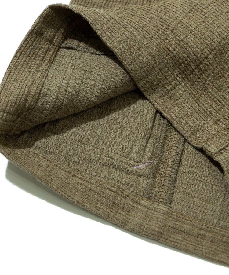 go slow caravan(ゴースローキャラバン) |C/L/R カラーステッチサイドポケットハーフパンツ (WOMENS)