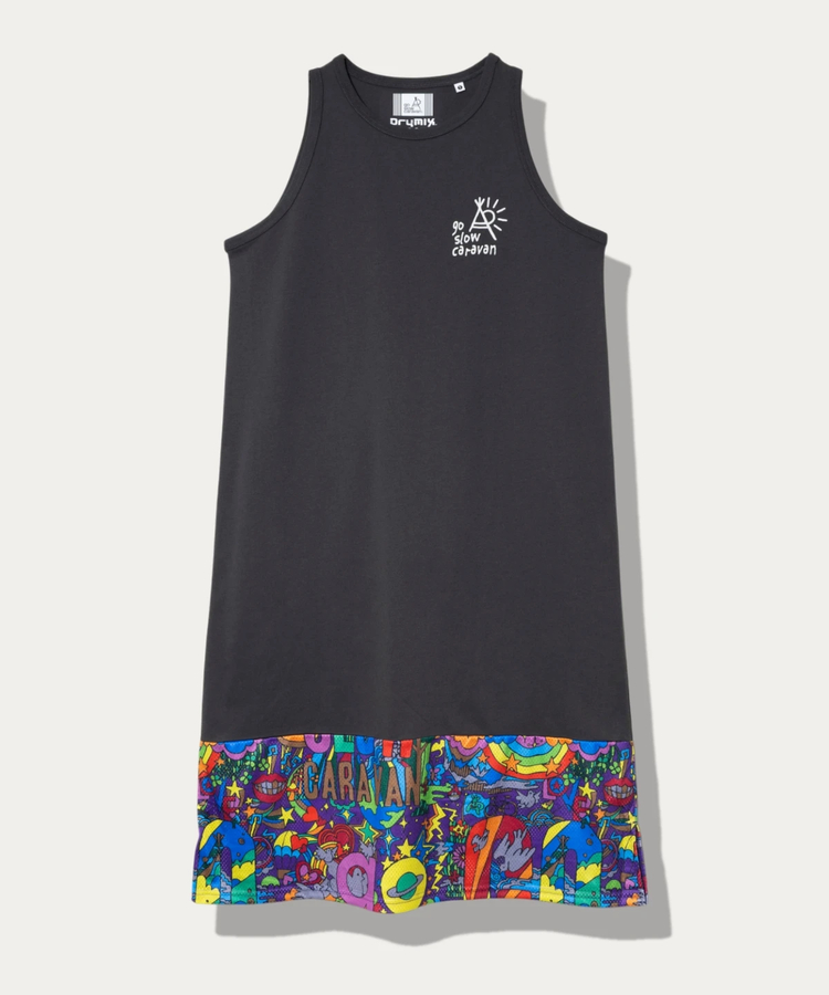 go slow caravan(ゴースローキャラバン) |Drymix タンクトップワンピース (WOMENS)