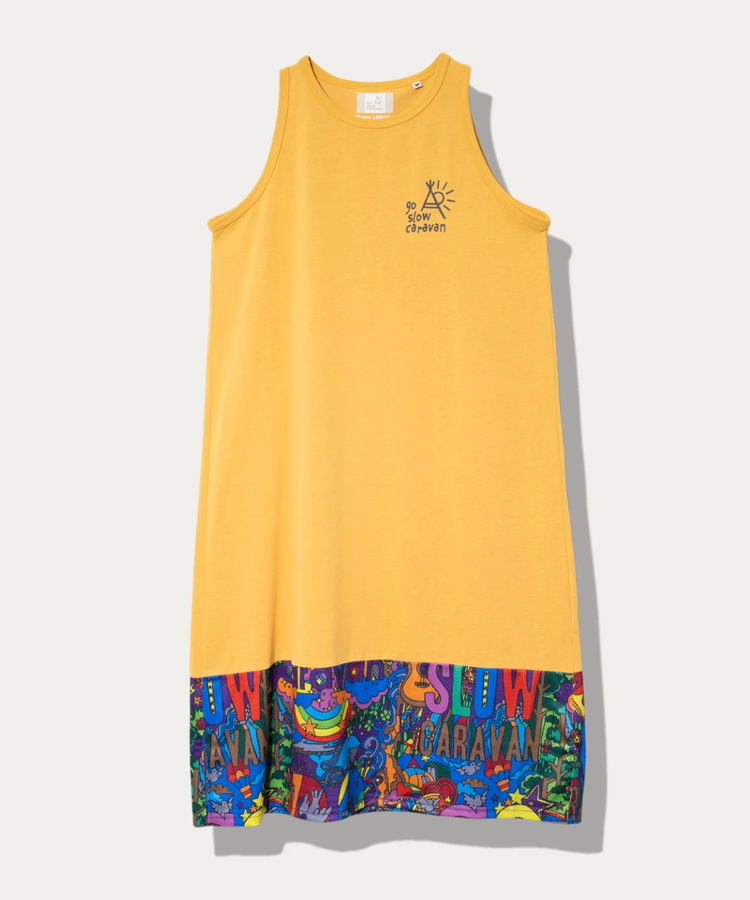 go slow caravan(ゴースローキャラバン) |Drymix タンクトップワンピース (WOMENS)
