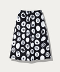 go slow caravan(ゴースローキャラバン) |ストレッチサッカー総柄スカート (WOMENS)