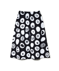 go slow caravan(ゴースローキャラバン) |ストレッチサッカー総柄スカート (WOMENS)