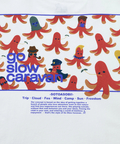 go slow caravan(ゴースローキャラバン) |USA/C スクエアLOGOバックプリントミドルLSTEE (WOMENS)