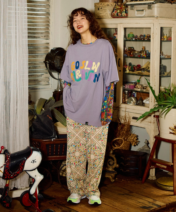 go slow caravan(ゴースローキャラバン) |USA/C BIGTEE (WOMENS)