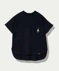go slow caravan(ゴースローキャラバン) |USA/C ラウンドヘムTEE (WOMENS)