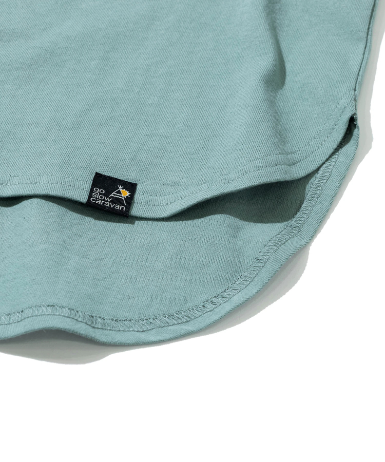 go slow caravan(ゴースローキャラバン) |USA/C ラウンドヘムTEE (WOMENS)