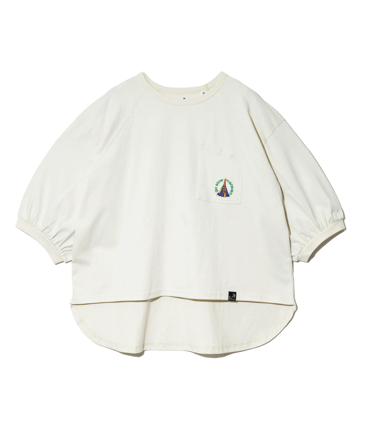 go slow caravan(ゴースローキャラバン) |USA/C ラグランセットインプルオーバーTEE (WOMENS)