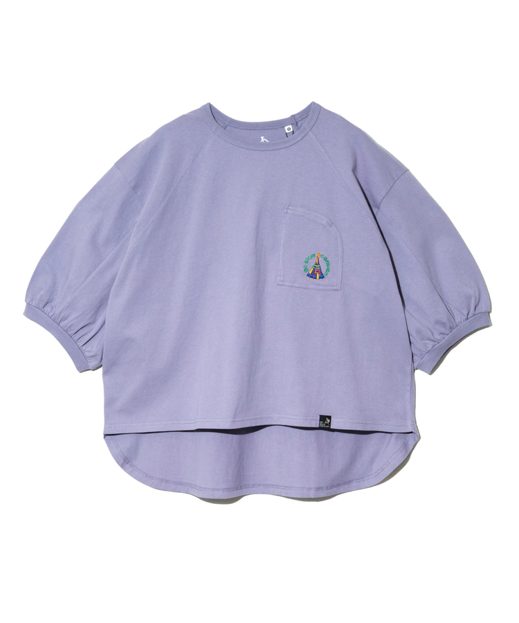 go slow caravan(ゴースローキャラバン) |USA/C ラグランセットインプルオーバーTEE (WOMENS)