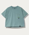 go slow caravan(ゴースローキャラバン) |USA/C ミドルラウンドポケTEE (WOMENS)
