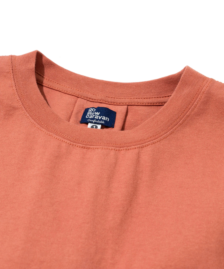 go slow caravan(ゴースローキャラバン) |USA/C ミドルラウンドポケTEE (WOMENS)