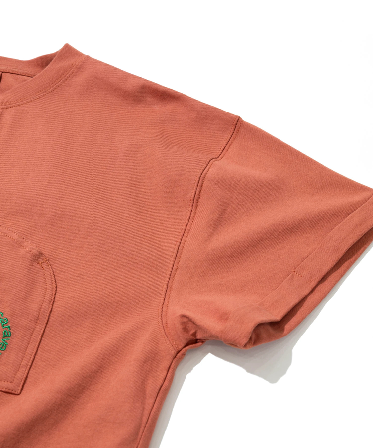 go slow caravan(ゴースローキャラバン) |USA/C ミドルラウンドポケTEE (WOMENS)