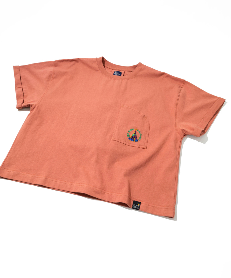 go slow caravan(ゴースローキャラバン) |USA/C ミドルラウンドポケTEE (WOMENS)