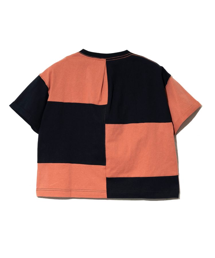 go slow caravan(ゴースローキャラバン) |USA/C 切替ミドルラウンドポケTEE (WOMENS)