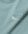 go slow caravan(ゴースローキャラバン) |USA/C スクエアLOGOバックプリントミドルTEE (WOMENS)