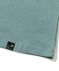 go slow caravan(ゴースローキャラバン) |USA/C スクエアLOGOバックプリントミドルTEE (WOMENS)